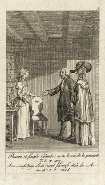Cecilia or the Story of a Rich Orphan, 1787. Creator: Daniel Nikolaus Chodowiecki.