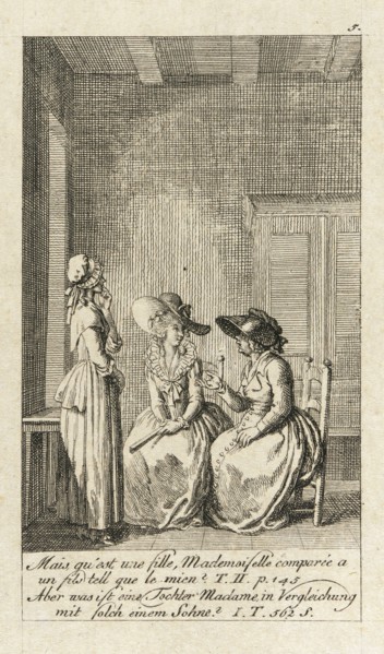Cecilia or the Story of a Rich Orphan, 1787. Creator: Daniel Nikolaus Chodowiecki.