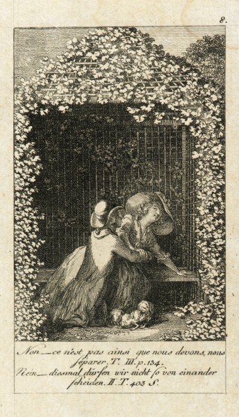 Cecilia or the Story of a Rich Orphan, 1787. Creator: Daniel Nikolaus Chodowiecki.