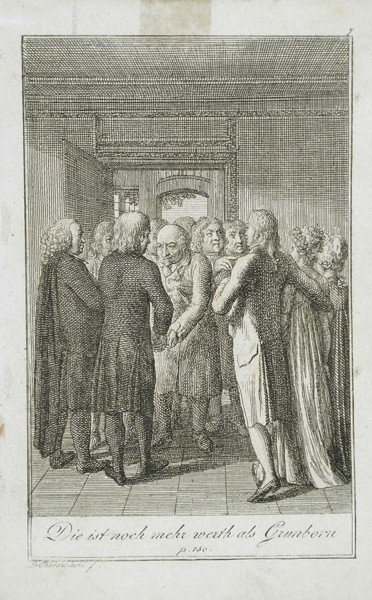 Illustration to Becker's Pocketbook für 1799. Creator: Daniel Nikolaus Chodowiecki.