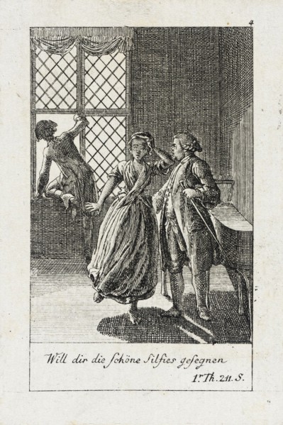 Plate 4 for J.G. Muller's 'Siegfried von Lindenberg', 1783. Creator: Daniel Nikolaus Chodowiecki.