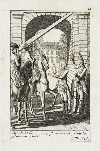 Plate 10 for J.G. Muller's 'Siegfried von Lindenberg', 1783. Creator: Daniel Nikolaus Chodowiecki.