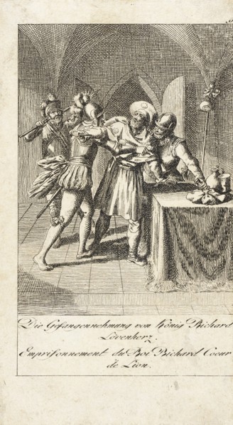 Plate 9 for 'History of the Middle Ages', 1793. Creators: Daniel Nikolaus Chodowiecki, Eberhard Siegfried Henne.