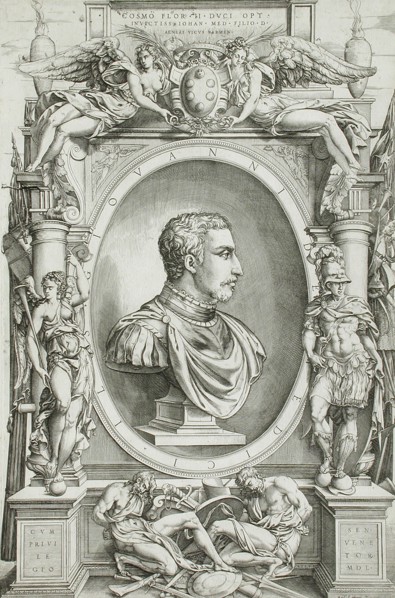 Portrait of Giovanni de Medici, 1550. Creator: Enea Vico.
