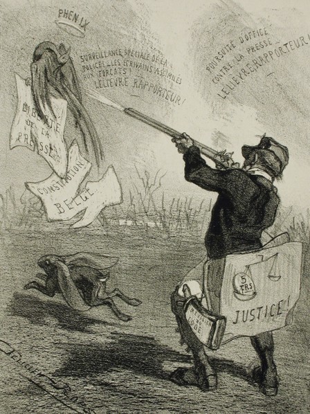 La Comédie politique, 1859. Creator: Félicien Rops.