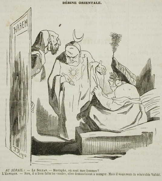 Debine orientale, 1861. Creator: Félicien Rops.