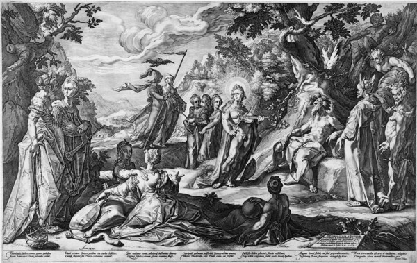 The Judgment of Midas, 1590. Creator: Hendrik Goltzius.