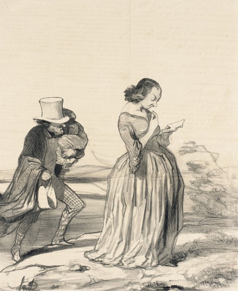 Saperlotte!...que je voudrais...que ma femme ait fini.., 1844. Creator: Honore Daumier.