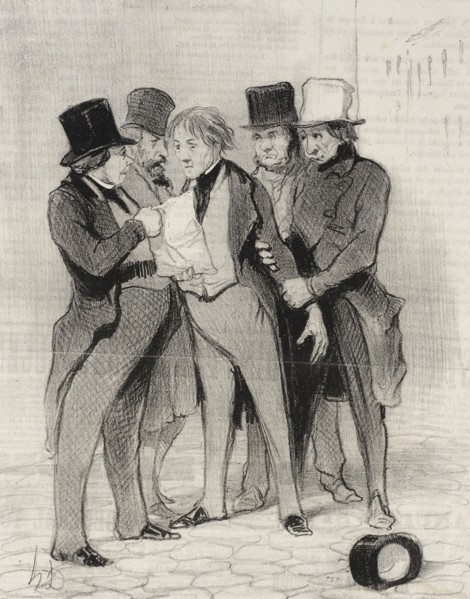 Gibier qui peut être chassé en toutes les saisons, 1845. Creator: Honore Daumier.