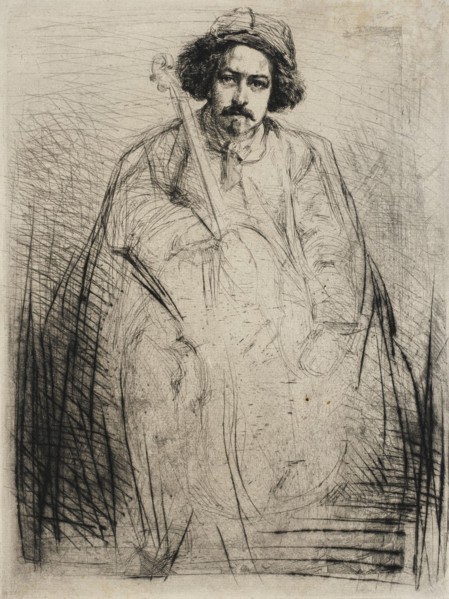 Becquet, 1859. Creator: James Abbott McNeill Whistler.