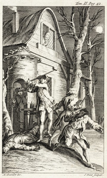 Illustration from Tom Jones, published 1750. Creator: Jan Punt.