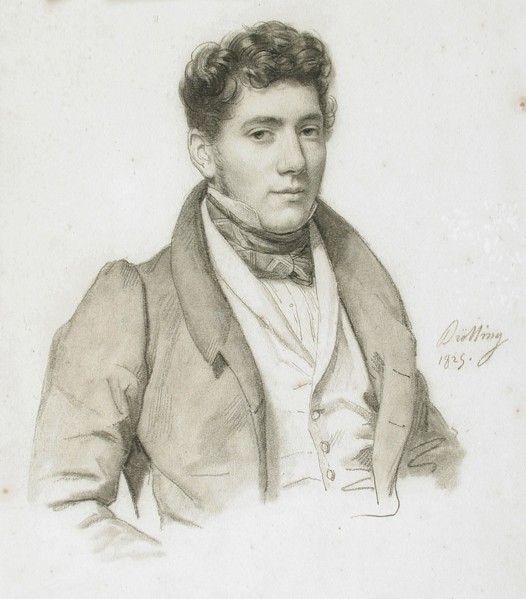 Portrait of a Young Man, 1825. Creator: Michel Martin Drolling.