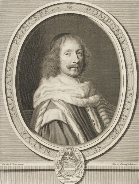 Pompone II de Bellièvre, 1657. Creator: Robert Nanteuil.