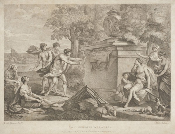 Shepherds in Arcadia, 1789. Creators: Thomas Kirk, John Boydell, Josiah Boydell.