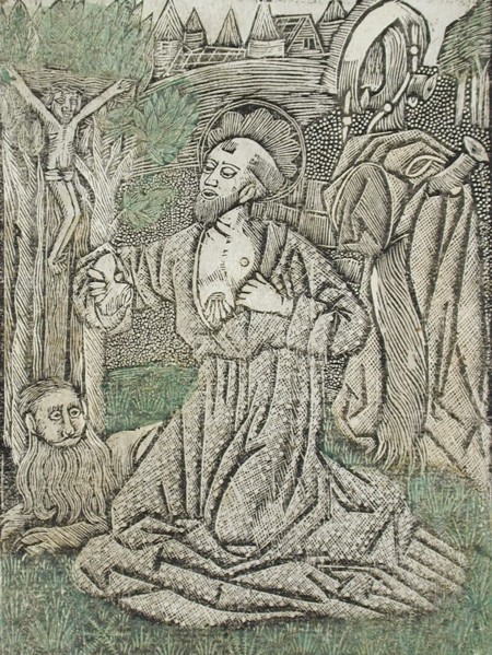 The Penitence of Saint Jerome, c1465. Creator: Unknown.