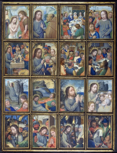 Scenes from the life of Christ, Stein Quadriptych, c1525-1530.  Creator: Simon Bening.