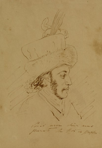 Portrait of Joachim Murat, King of Naples, c1808. Creator: Antoine-Jean Gros.