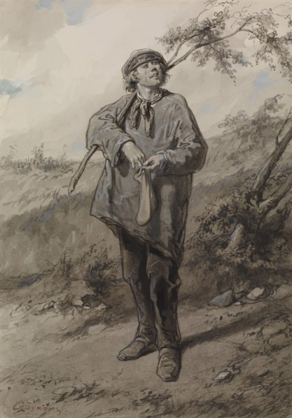 The Twelve Months: May, 1866. Creator: Paul Gavarni.
