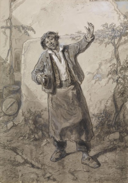 The Twelve Months: October, 1866. Creator: Paul Gavarni.