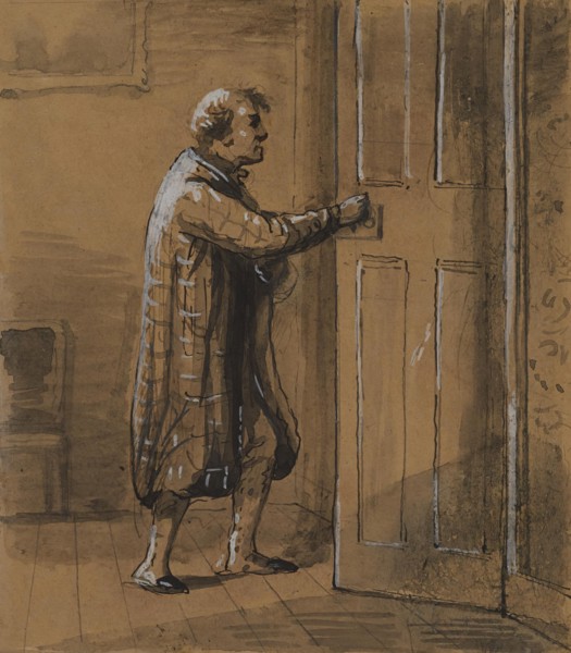 When Nobody is Present, 1825-1870. Creator: Alfred Jacob Miller.