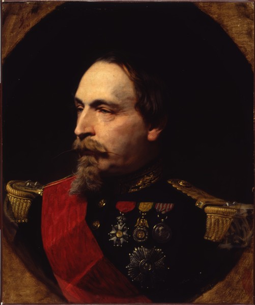 Portrait of Napoleon III, 1868. Creator: Adolphe Yvon.