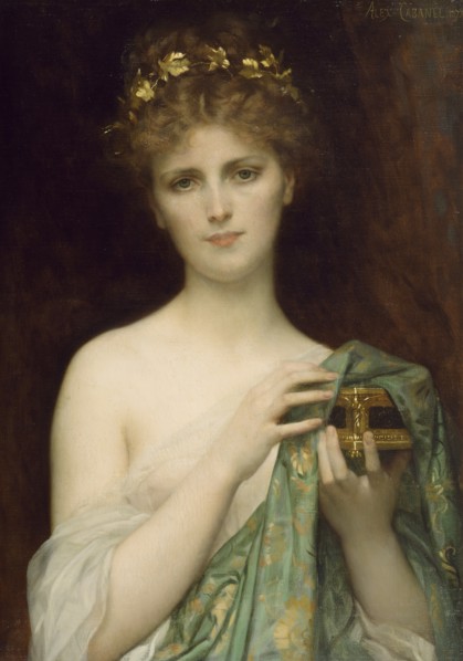 Pandora, 1873. Creator: Alexandre Cabanel.