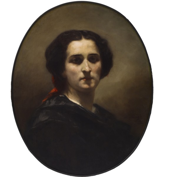 A Portrait, 1852. Creator: Charles Louis Lucien Muller.