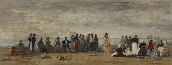 Trouville, 1871. Creator: Eugene Louis Boudin.