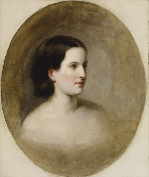 Portrait of Jane Breckenridge, 1830-1878. Creator: Alfred Jacob Miller.
