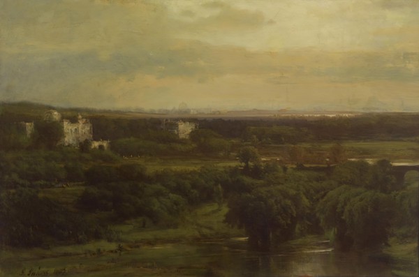 The Valley of the Olives, 1867. Creator: George Inness.