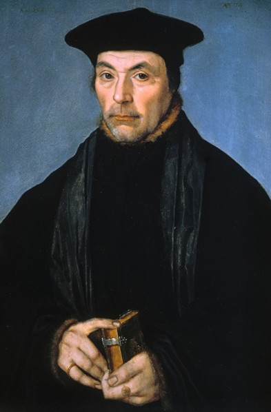 Portrait of a Scholar or Preacher, 1529. Creator: Unknown.