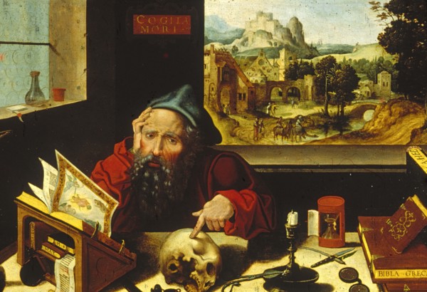 Saint Jerome in His Study, c1530. Creator: Pieter Coecke van Aelst.