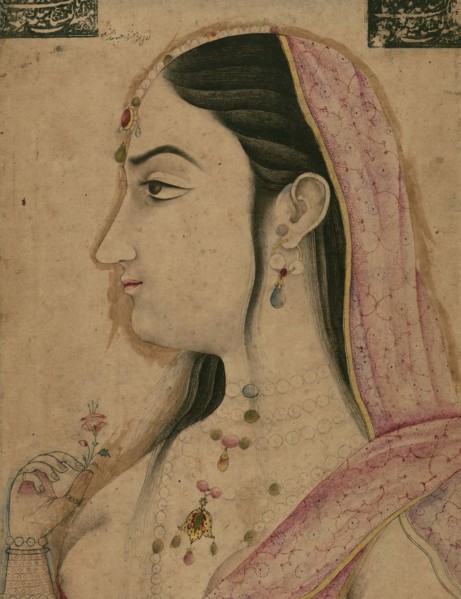 Portrait of Lal Kunwar, 12th century AH/AD 18th century. Creator: Unknown.