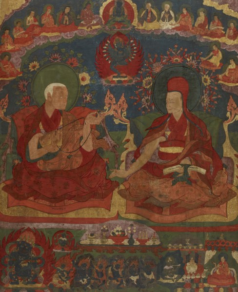 Abbots of the Ngor Monastery, late 16th century. Creator: Unknown.
