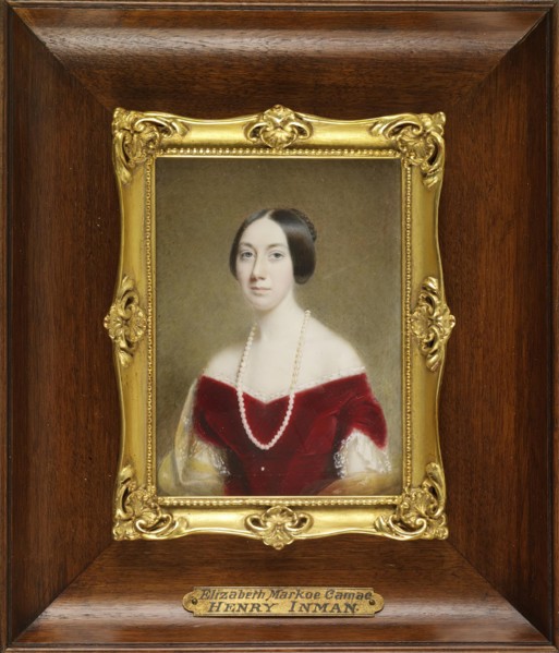 Elizabeth Baynton Markoe Camac, c1840. Creator: Henry Inman.