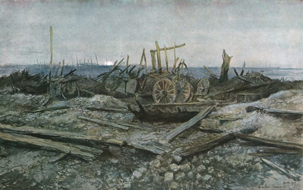 'Biaches', 1917. Creator: Francois Flameng.
