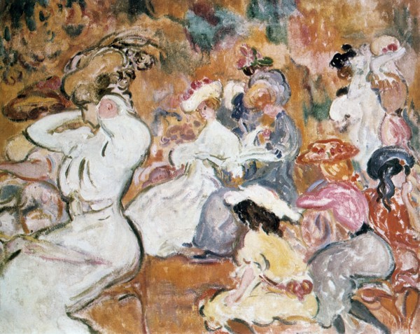 'Young Women in the Garden', c1898