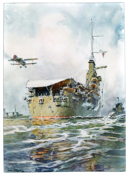 New fleet of combat aircraft carriers, French, 20th century