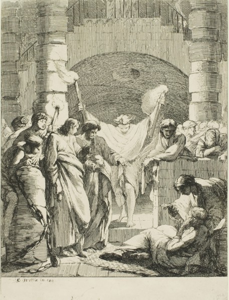 Visiting Prisoners, from The Seven Acts of Mercy, n.d. Creator: François Hutin.
