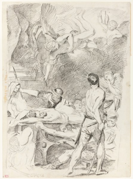 Martyrdom of Saints Processus and Martinian, n.d. Creator: Jean Bernard Restout.