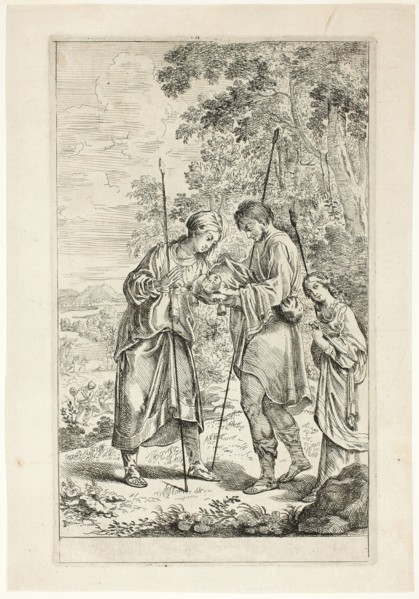 Paris is Recovered by the Sheperds, n.d. Creator: Jean Lemaire.