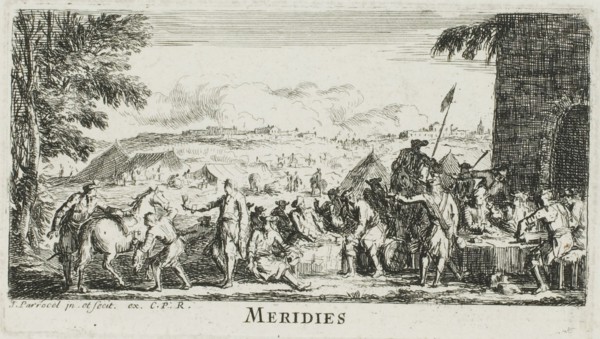 Midday, from The Hours of the Day, n.d. Creator: Joseph Parrocel.