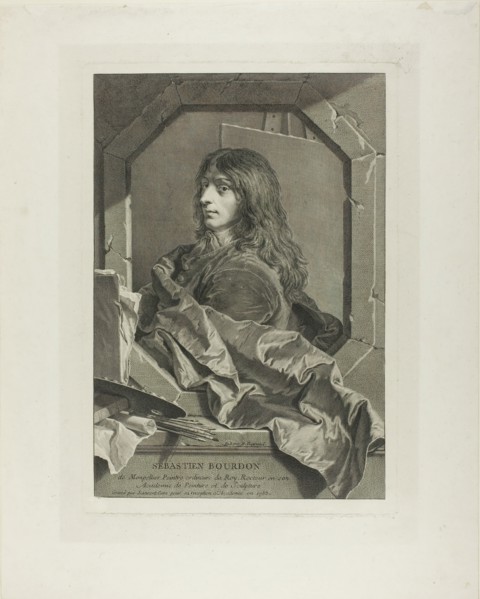 Sebastian Bourdon, 1733. Creator: Laurent Cars.