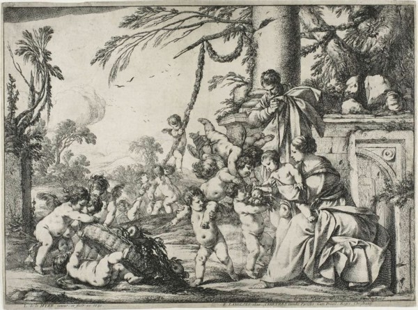 The Holy Family with Putti, 1640. Creator: Laurent de la Hyre.