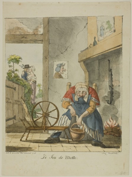 Le Feu de Motte, n.d. Creator: Lecornu.