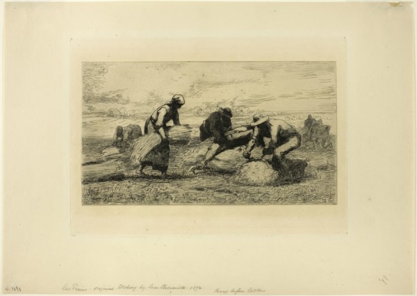 The Reapers, c. 1872. Creator: Leon-Augustin Lhermitte.