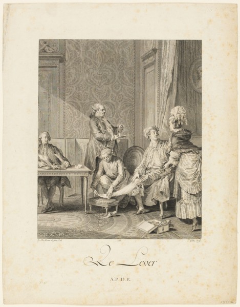 Rising, 1781. Creator: Louis Michel Halbou.