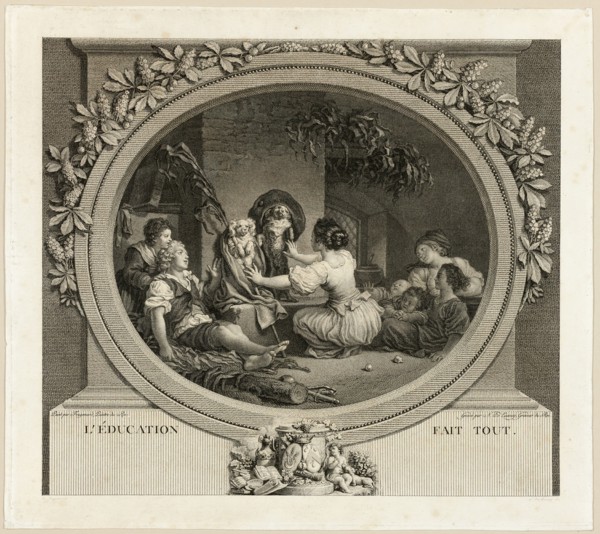 Education is Everything, 1791. Creator: Nicolas Delaunay.