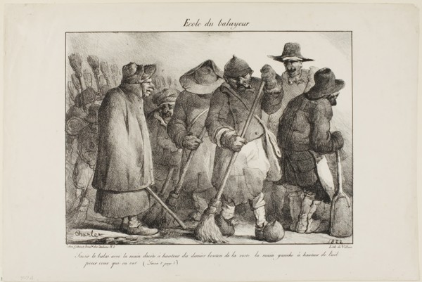 School for Street-Sweepers, 1822. Creator: Nicolas-Toussaint Charlet.