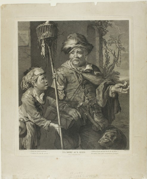 The Rat Killer, n.d. Creator: Pierre François Basan.
